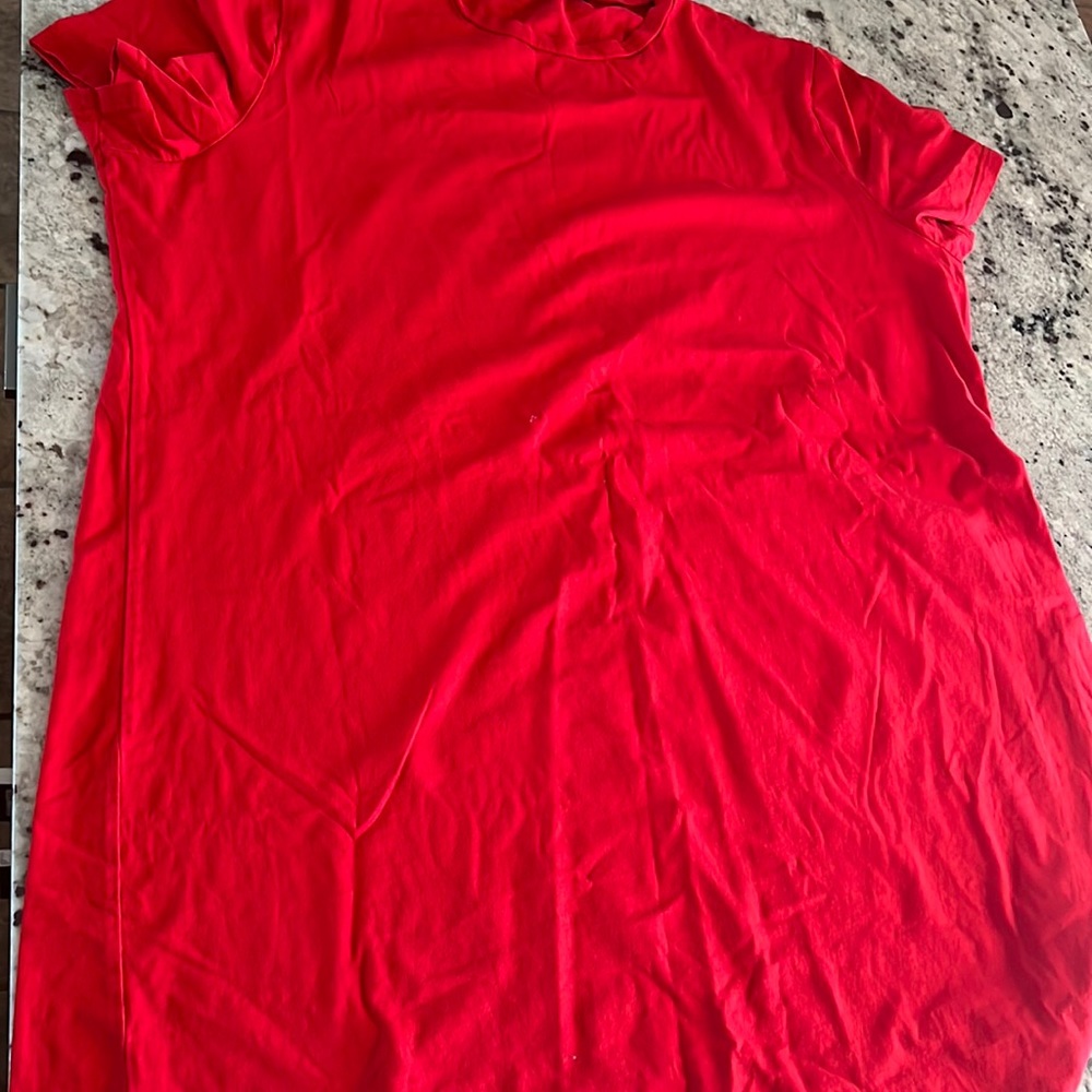 Red dress